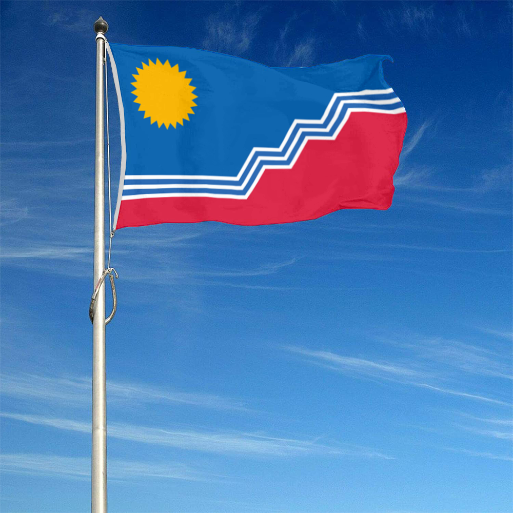 Fyon Sioux Falls, South Dakota flag Banner