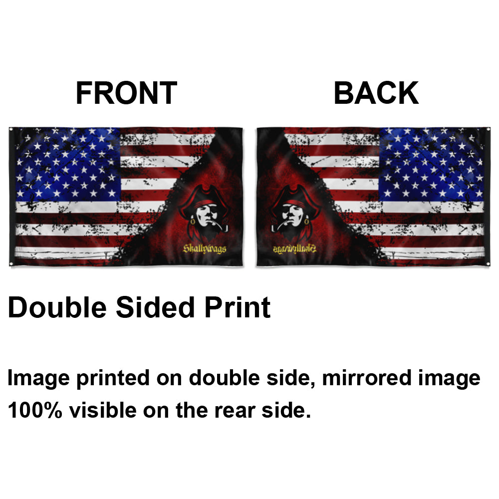 Fyon Skallywags Star & Stripes Flag Indoor and outdoor banner