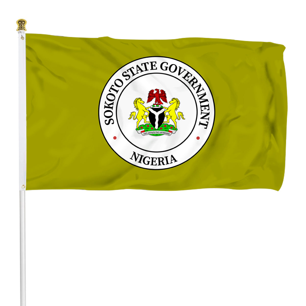 Fyon Sokoto State, Nigeria flag Indoor and outdoor banner