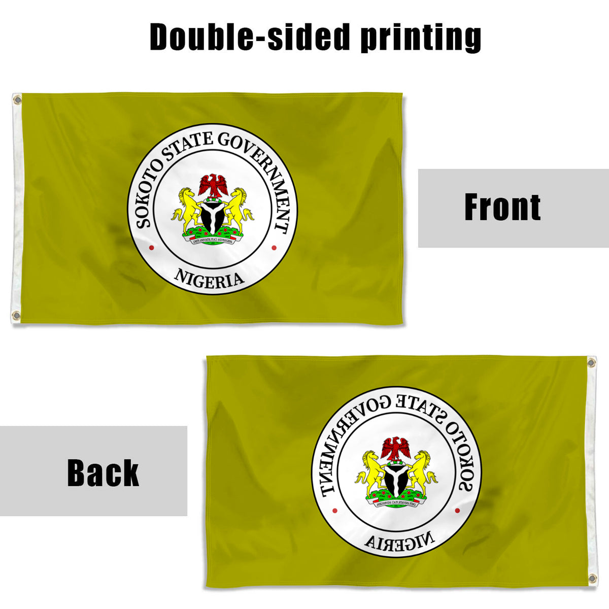Fyon Sokoto State, Nigeria flag Indoor and outdoor banner