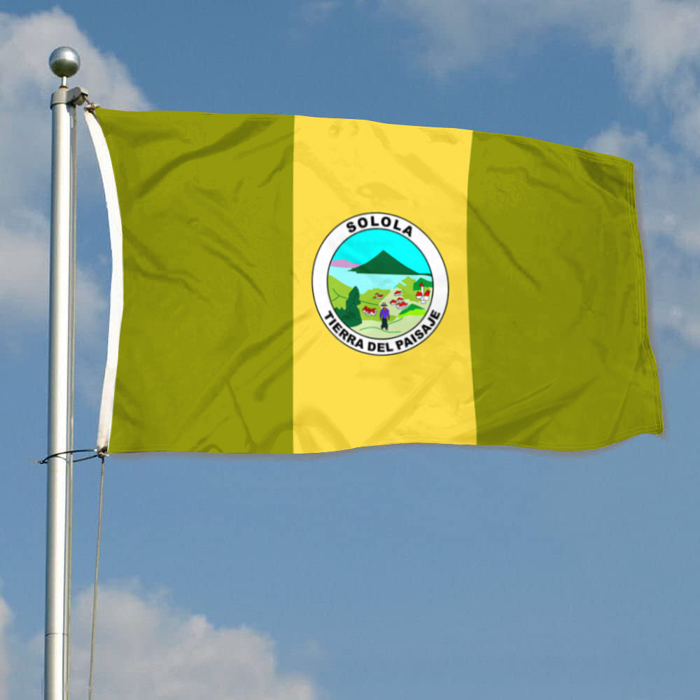 Fyon Solola Department, Guatemala Flag Indoor and outdoor banner