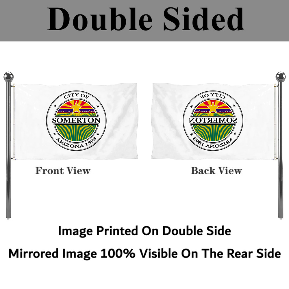 Fyon Somerton, Arizona Flag Banner