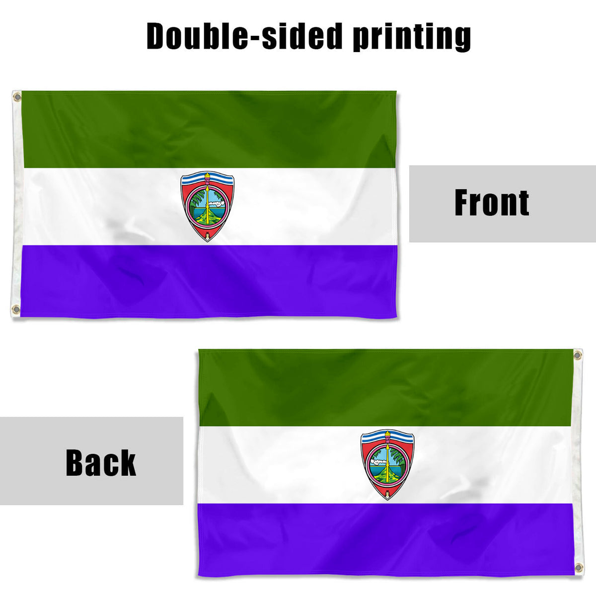 Fyon Sonsonate Department, El Salvador flag Indoor and outdoor banner