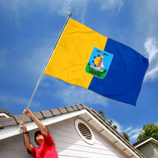 Fyon Sousse Governorate, Tunisia Flag Indoor and outdoor banner