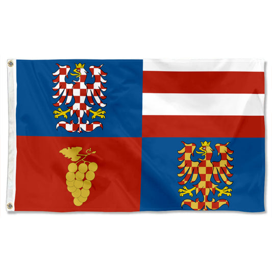 Fyon South Moravian Region, Czechia Flag Indoor and outdoor banner