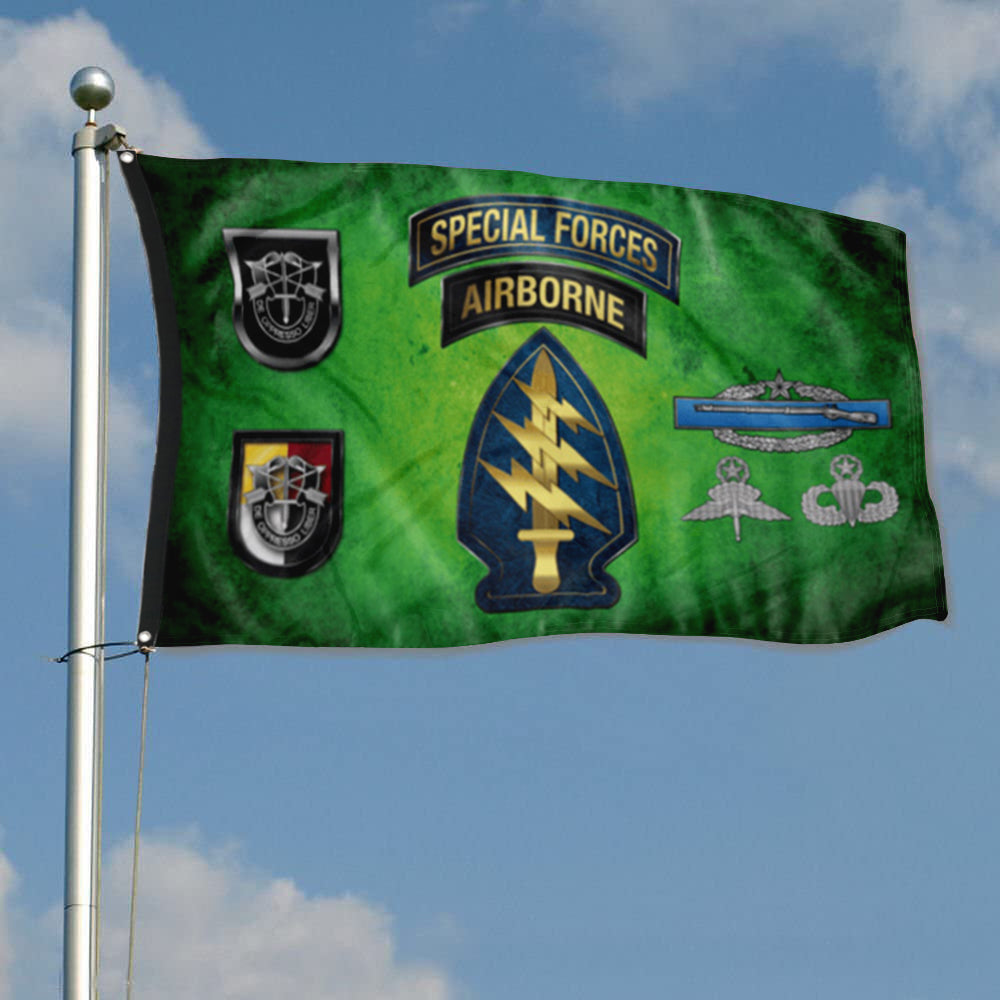Fyon Special Forces Airborne Flag Indoor and outdoor banner