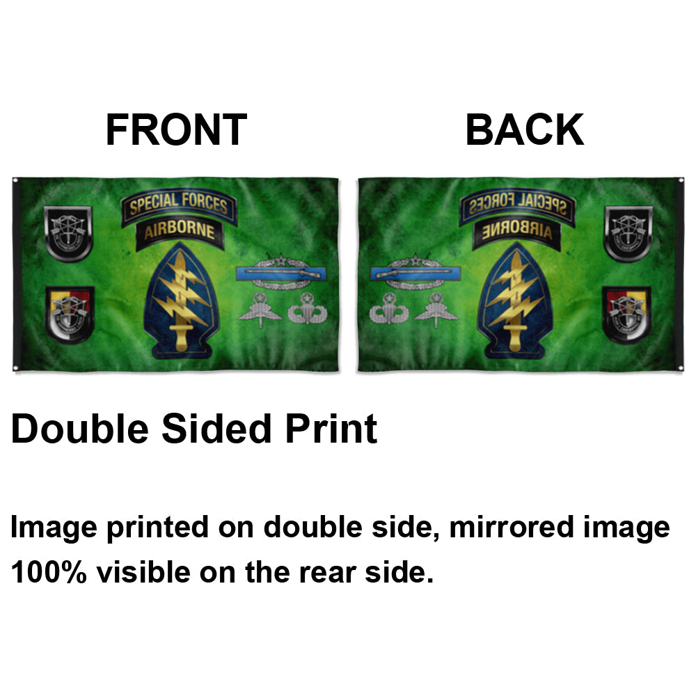 Fyon Special Forces Airborne Flag Indoor and outdoor banner