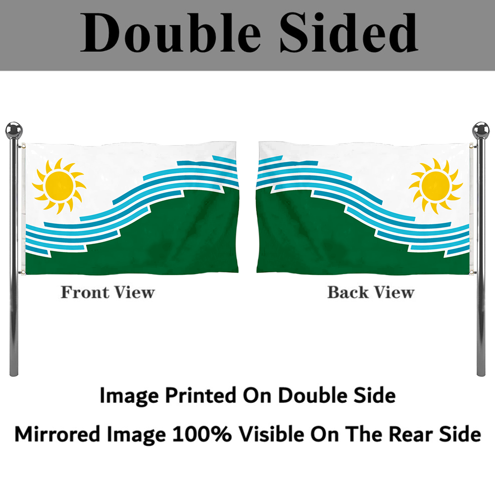 Fyon Spokane, Washington flag(2021) banner