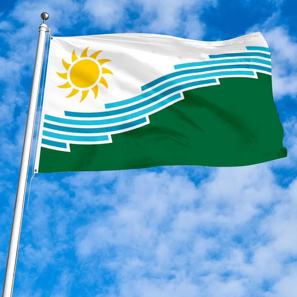 Fyon Spokane, Washington flag(2021) banner