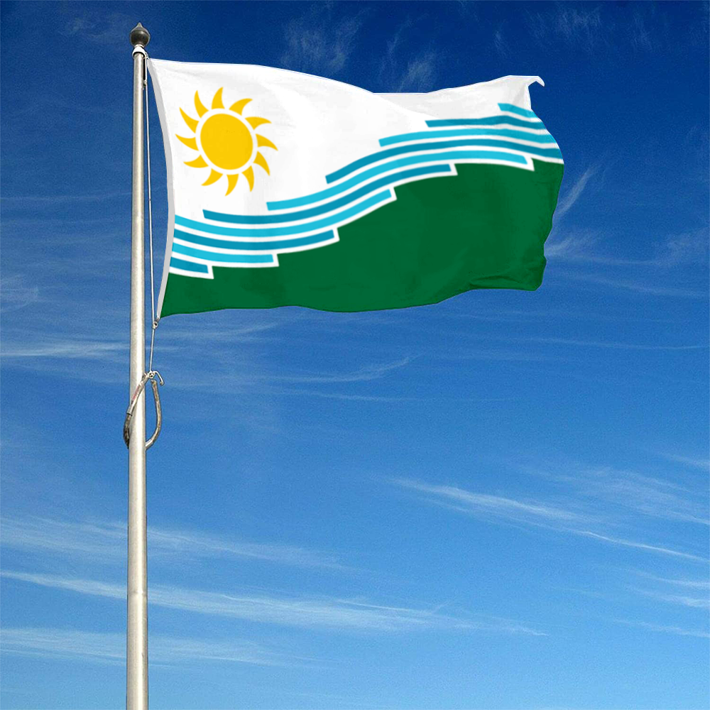 Fyon Spokane, Washington flag(2021) banner