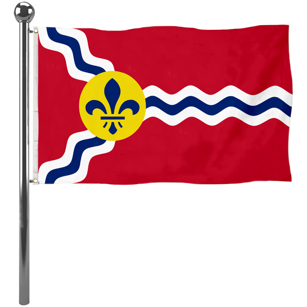Fyon St. Louis, Missouri flag Banner