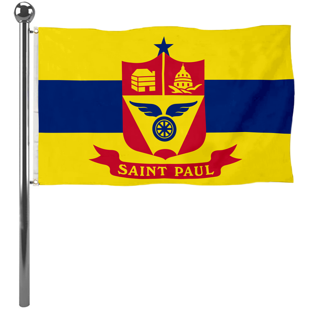 Fyon St. Paul, Minnesota flag Banner