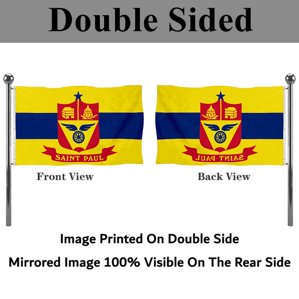 Fyon St. Paul, Minnesota flag Banner