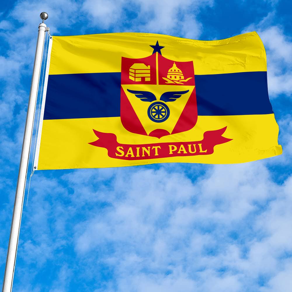 Fyon St. Paul, Minnesota flag Banner