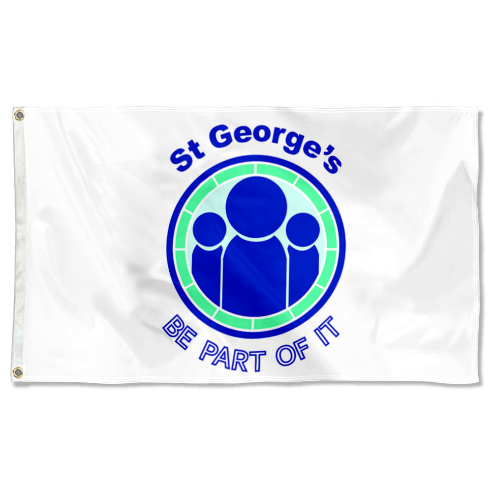Fyon St Georges, Antigua & Barbuda Flag Indoor and outdoor banner