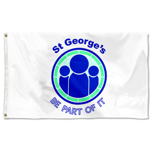 Fyon St Georges, Antigua & Barbuda Flag Indoor and outdoor banner