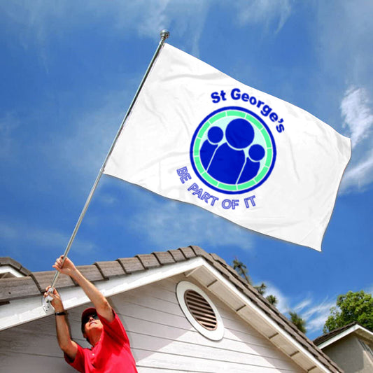 Fyon St Georges, Antigua & Barbuda Flag Indoor and outdoor banner