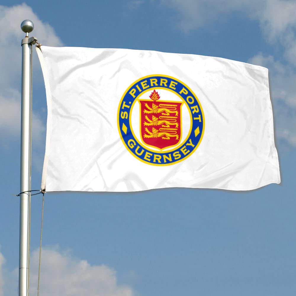 Fyon St Peter Port, Guernsey, Channel Islands Flag Indoor and outdoor banner