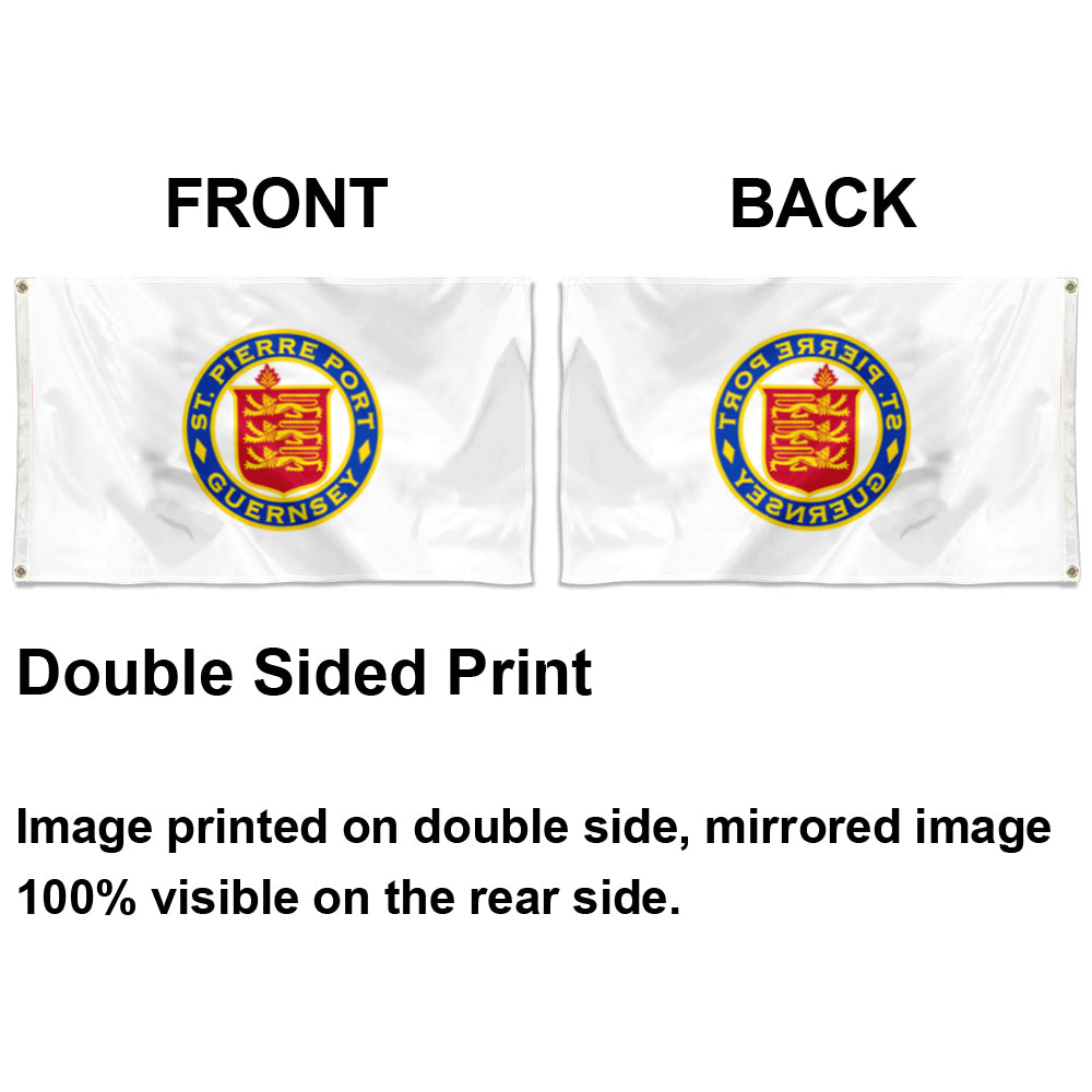 Fyon St Peter Port, Guernsey, Channel Islands Flag Indoor and outdoor banner