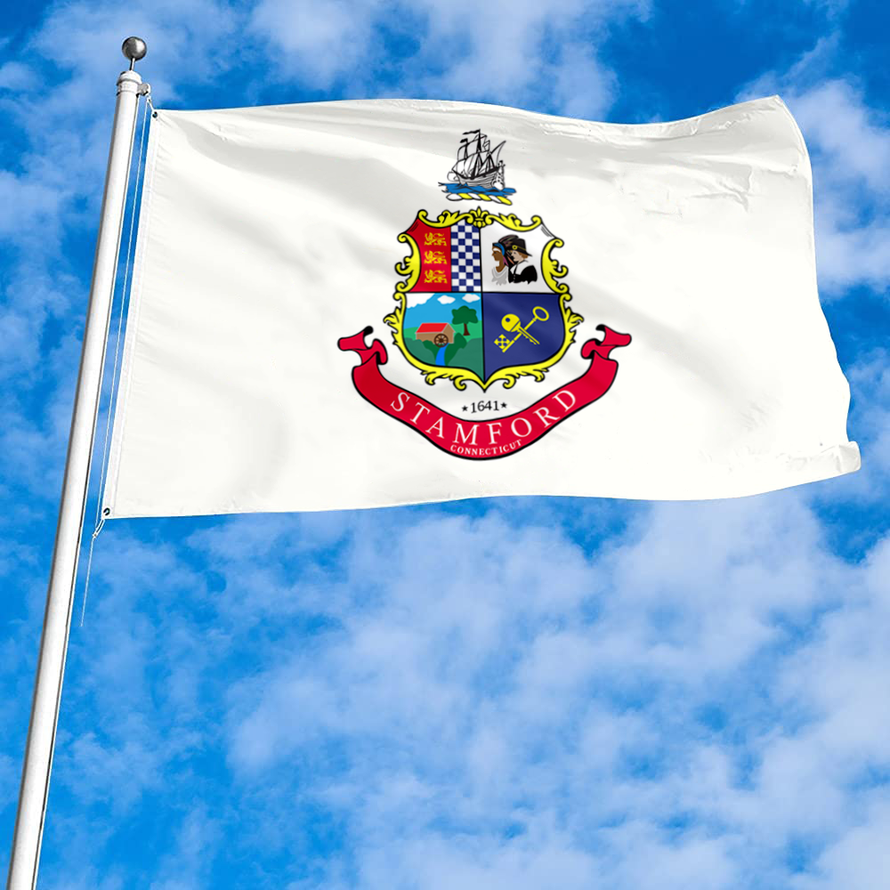Fyon Stamford, Connecticut flag Banner