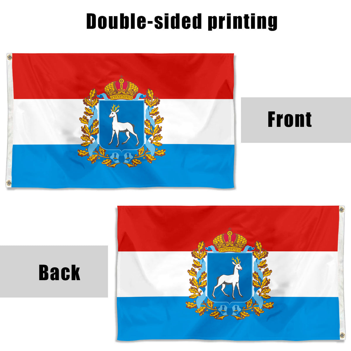 Fyon Standard of The Governor of Samara Oblast Flag Banner