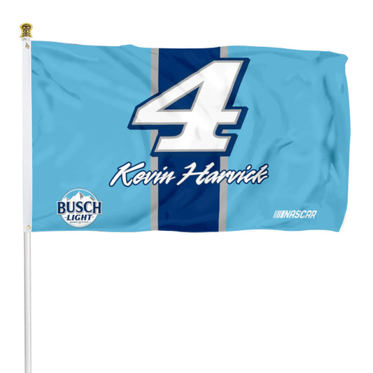 Fyon Stewarts Racing Kevin Harvick #4 Flag Banner