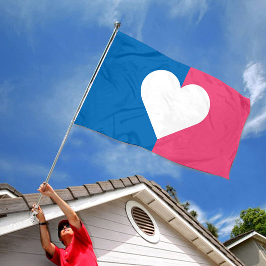 Fyon Straight Pride Flag Banner