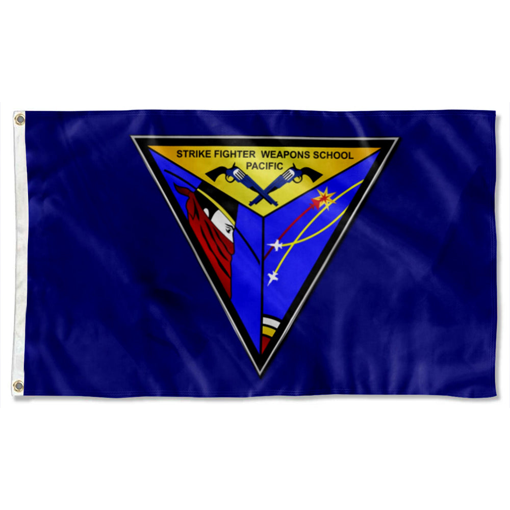 Fyon Strike Fighter Weapons School Pacific Flag Indoor and outdoor banner