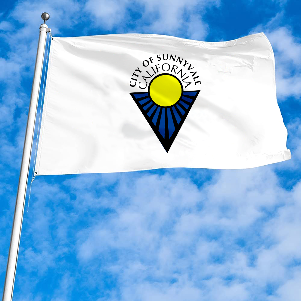 Fyon Sunnyvale, California Flag Banner