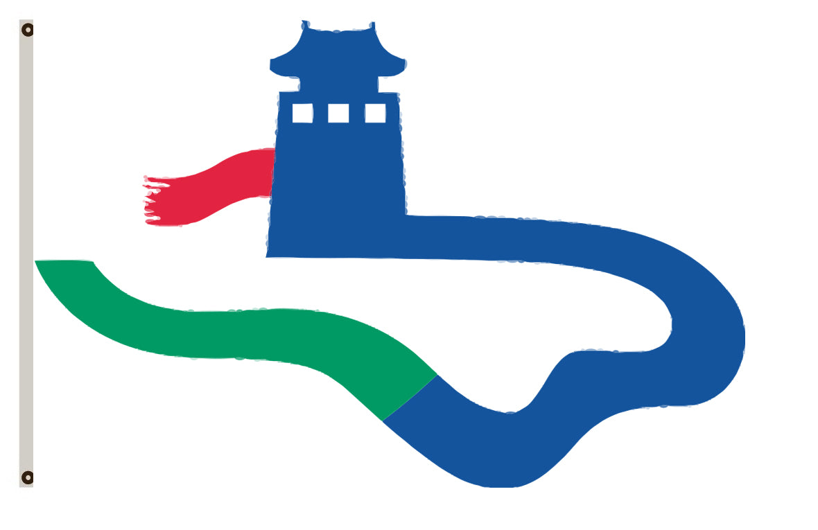 Suwon South Korea flag