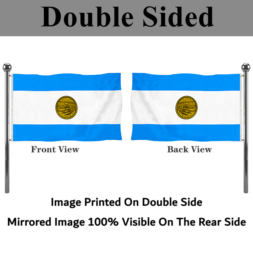 Fyon Syracuse, New York flag (1974) Banner