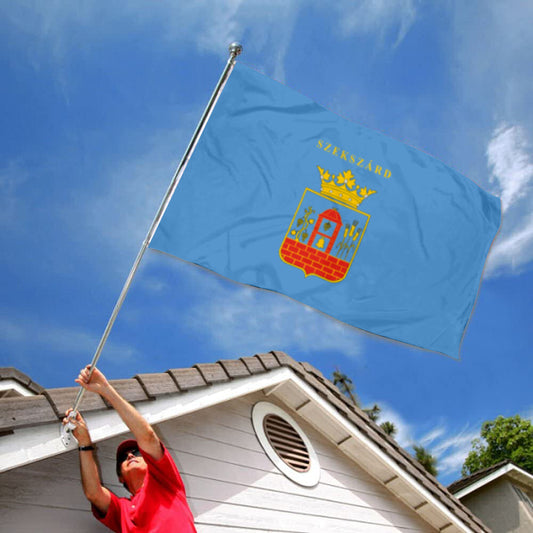 Fyon Szekszárd, Hungary Flag Indoor and outdoor banner