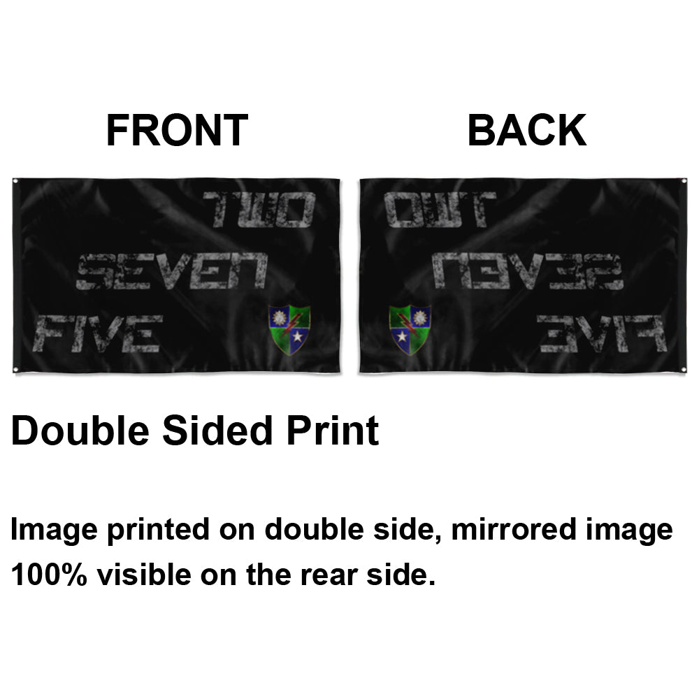 Fyon Two Seven Five Flag Indoor and outdoor banner