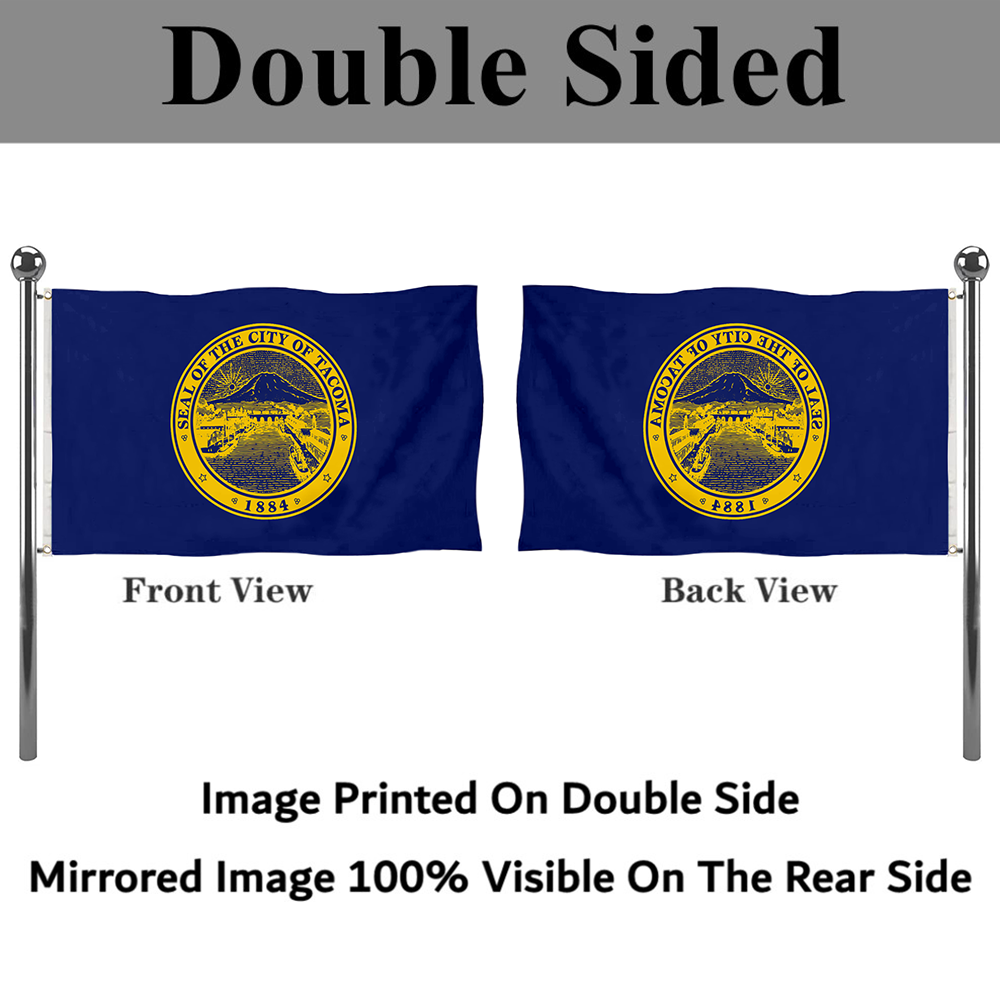 Fyon Tacoma, Washington flag banner