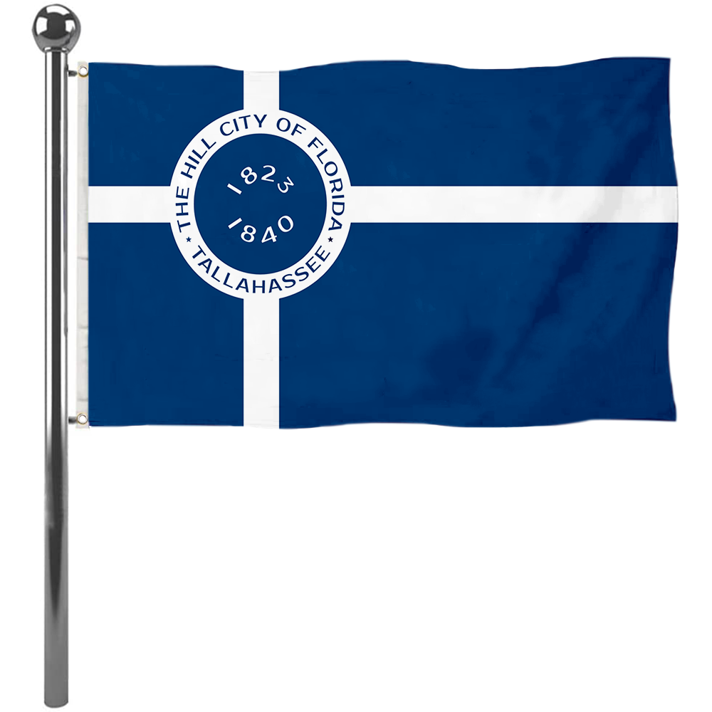Fyon Tallahassee, Florida (Abernathy Flag,used 1916-the 1920s) flag Banner
