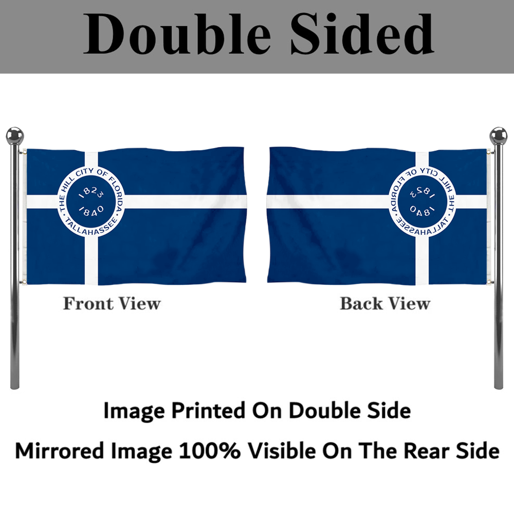 Fyon Tallahassee, Florida (Abernathy Flag,used 1916-the 1920s) flag Banner