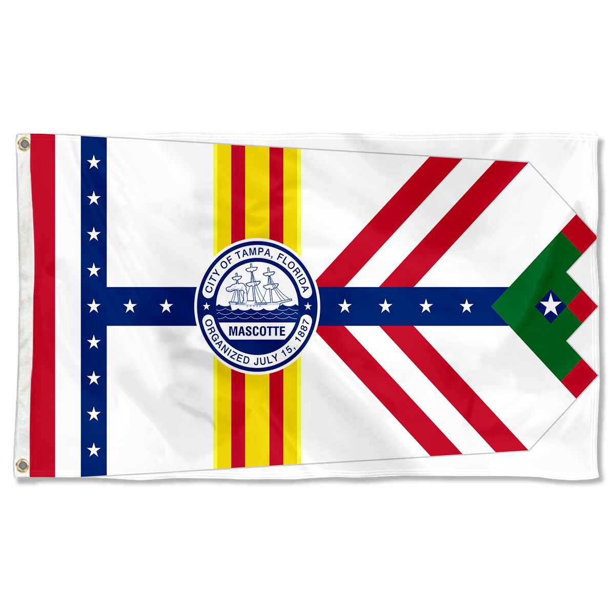 Fyon Tampa, Florida flag Banner