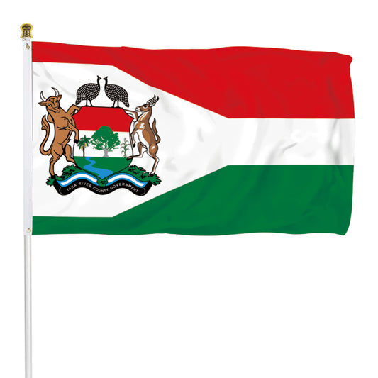 Fyon Tana River County, Kenya Flag Banner