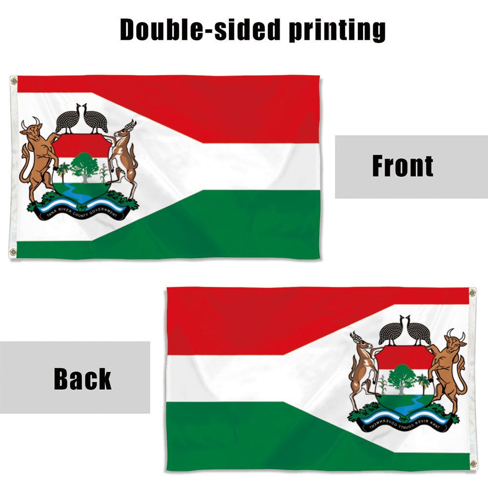Fyon Tana River County, Kenya Flag Banner