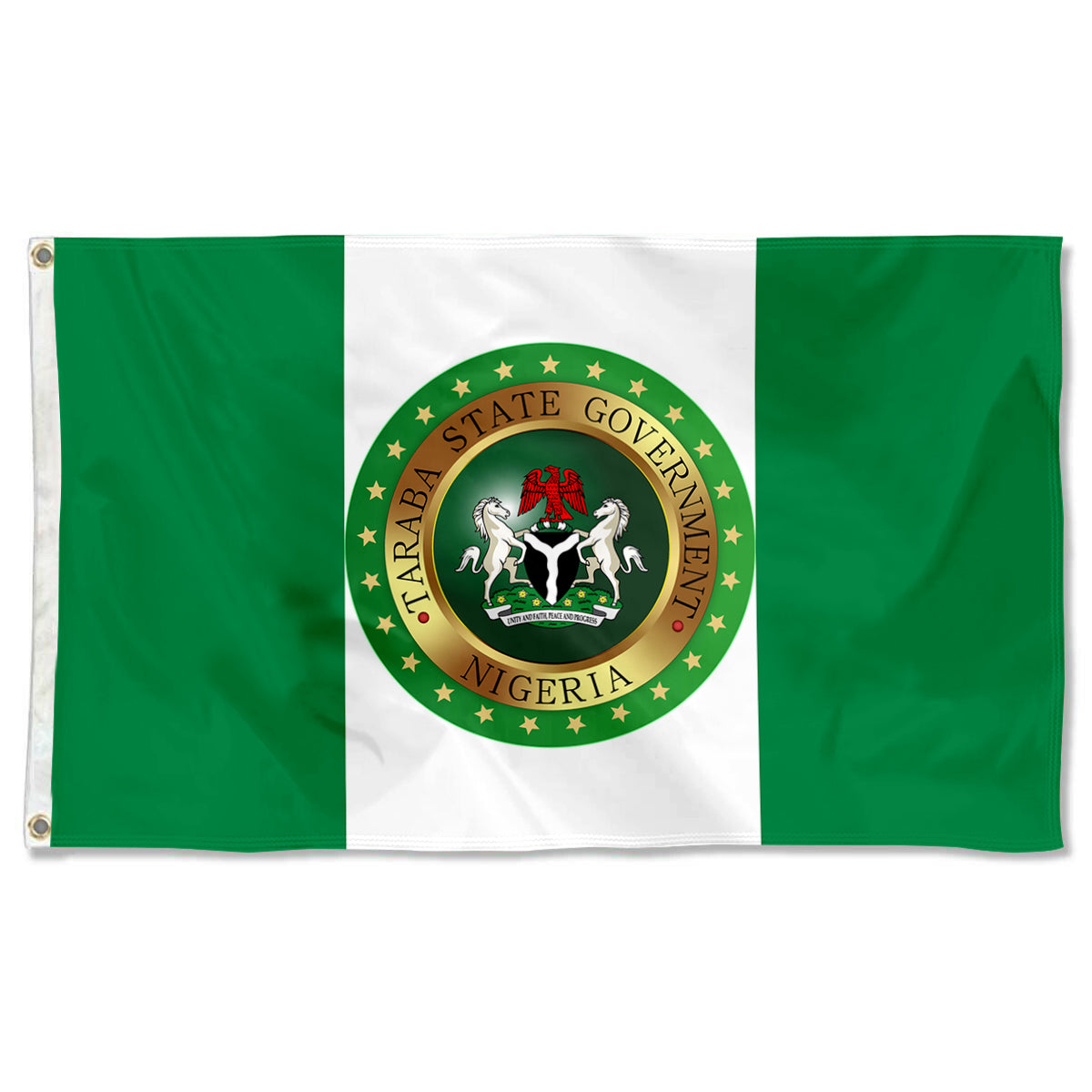 Fyon Taraba State, Nigeria flag Indoor and outdoor banner
