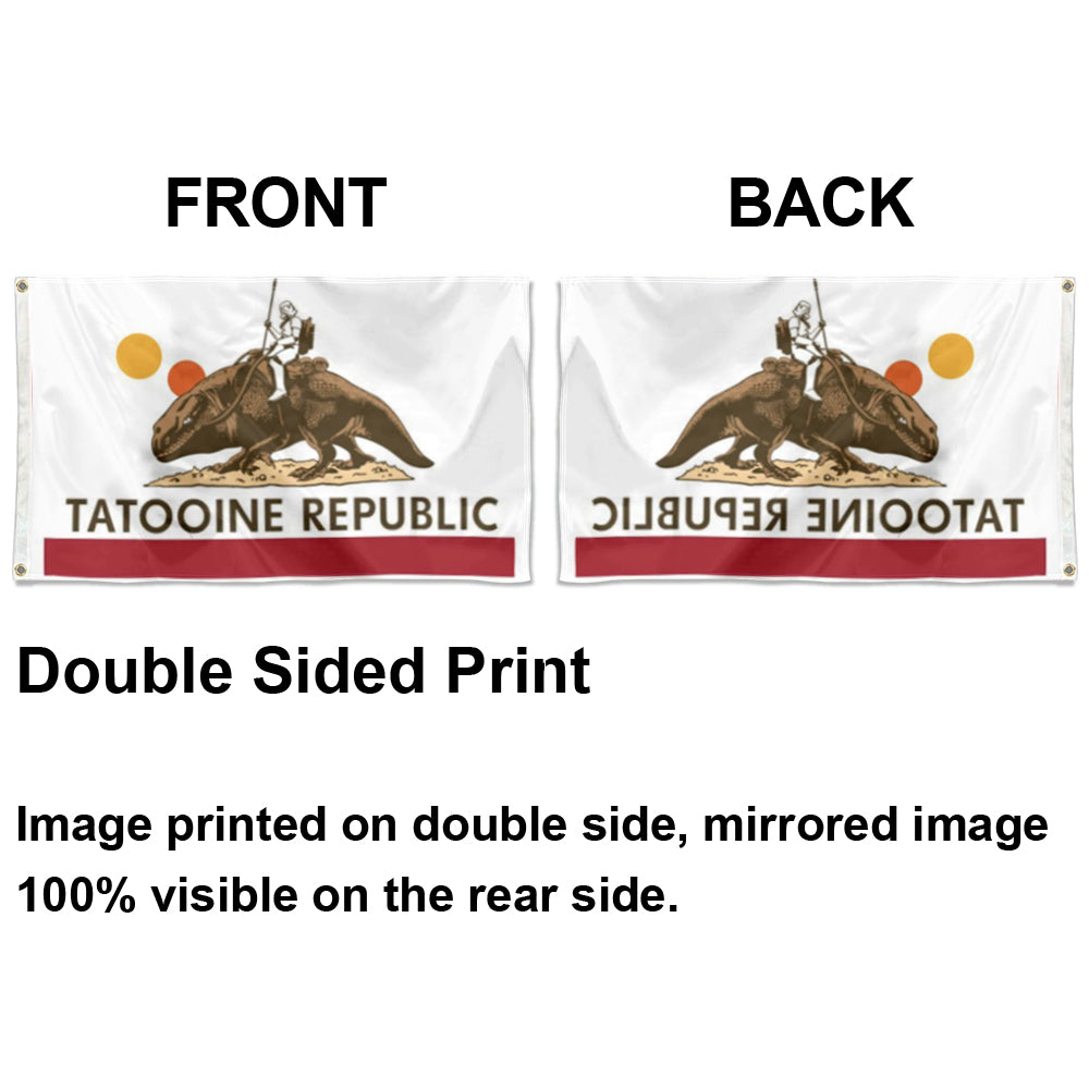 Fyon Tatooine Republic Star Wars Battle Flag Indoor and outdoor banner