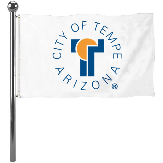 Fyon Tempe, Arizona official seal Flag Banner