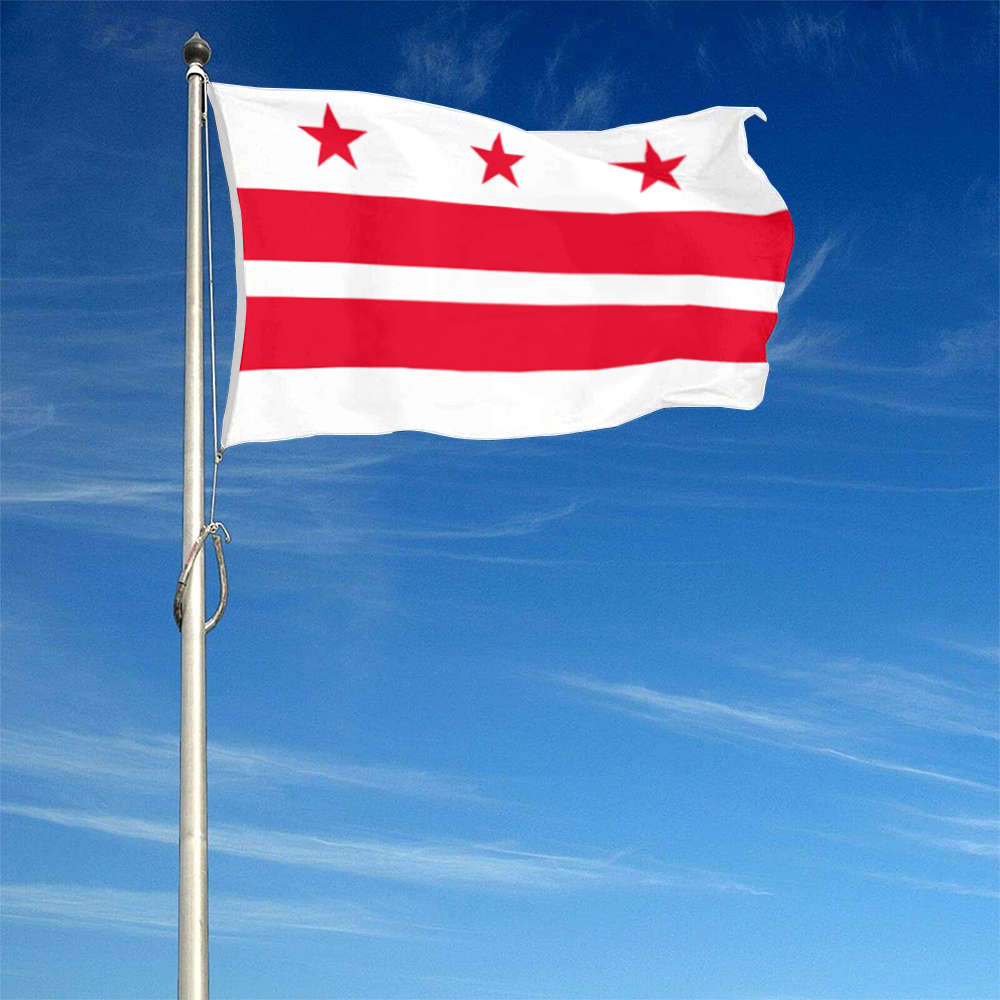 Fyon The District of Columbia flag Banner