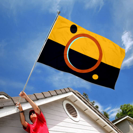 Fyon The Expanse Mars Republic Flag Indoor and outdoor banner