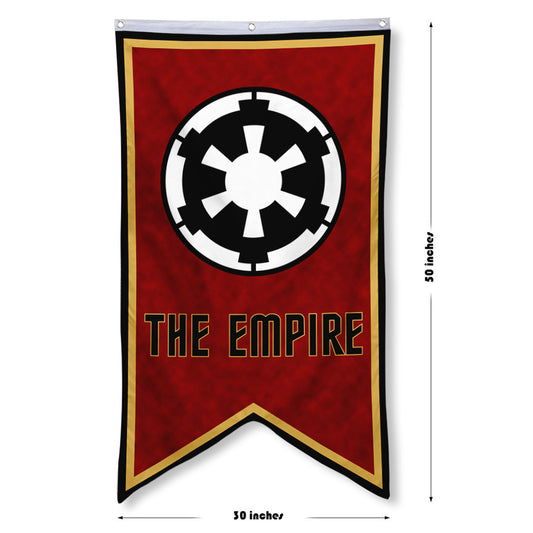 Fyon Star Wars The Galactic Empire Flag Banner 30 x 50 inches 03262