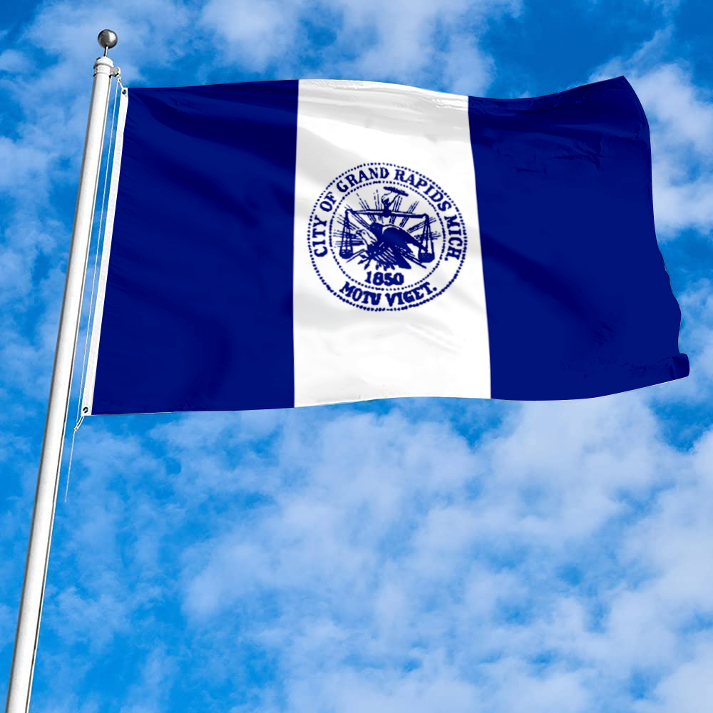 Fyon The Grand Rapids, Michigan flag Banner