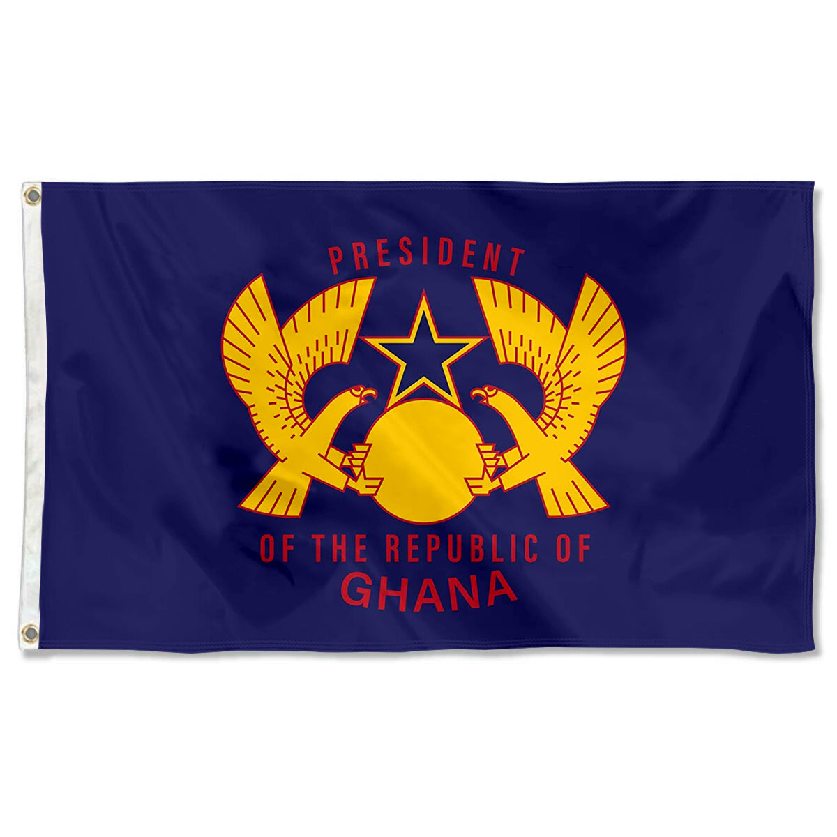 Fyon The President of Ghana Currently Used Flag Banner