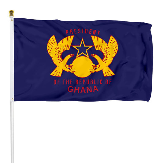 Fyon The President of Ghana Currently Used Flag Banner