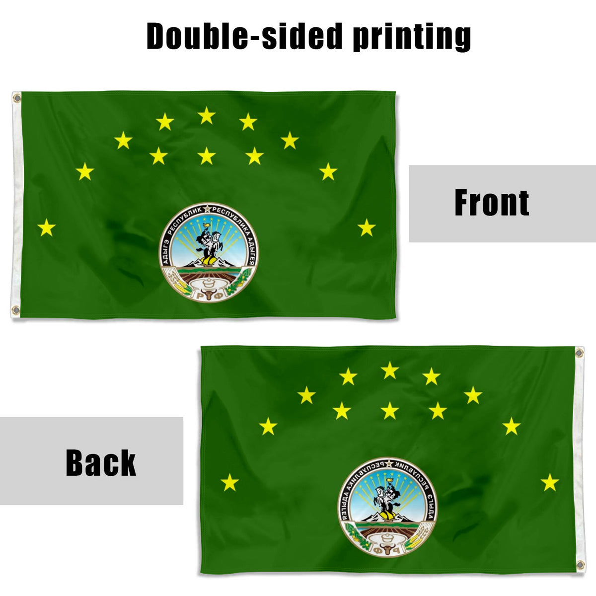 Fyon The President of The Republic of Adygea Flag Banner