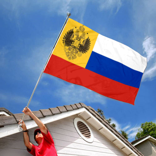 Fyon The Private use of The Russian Empire as it was commonly depicted Flag Banner